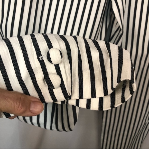 Est. 1946 Women’s Stripe Pull On Pant Wide Waist Cropped - Picture 4 of 10